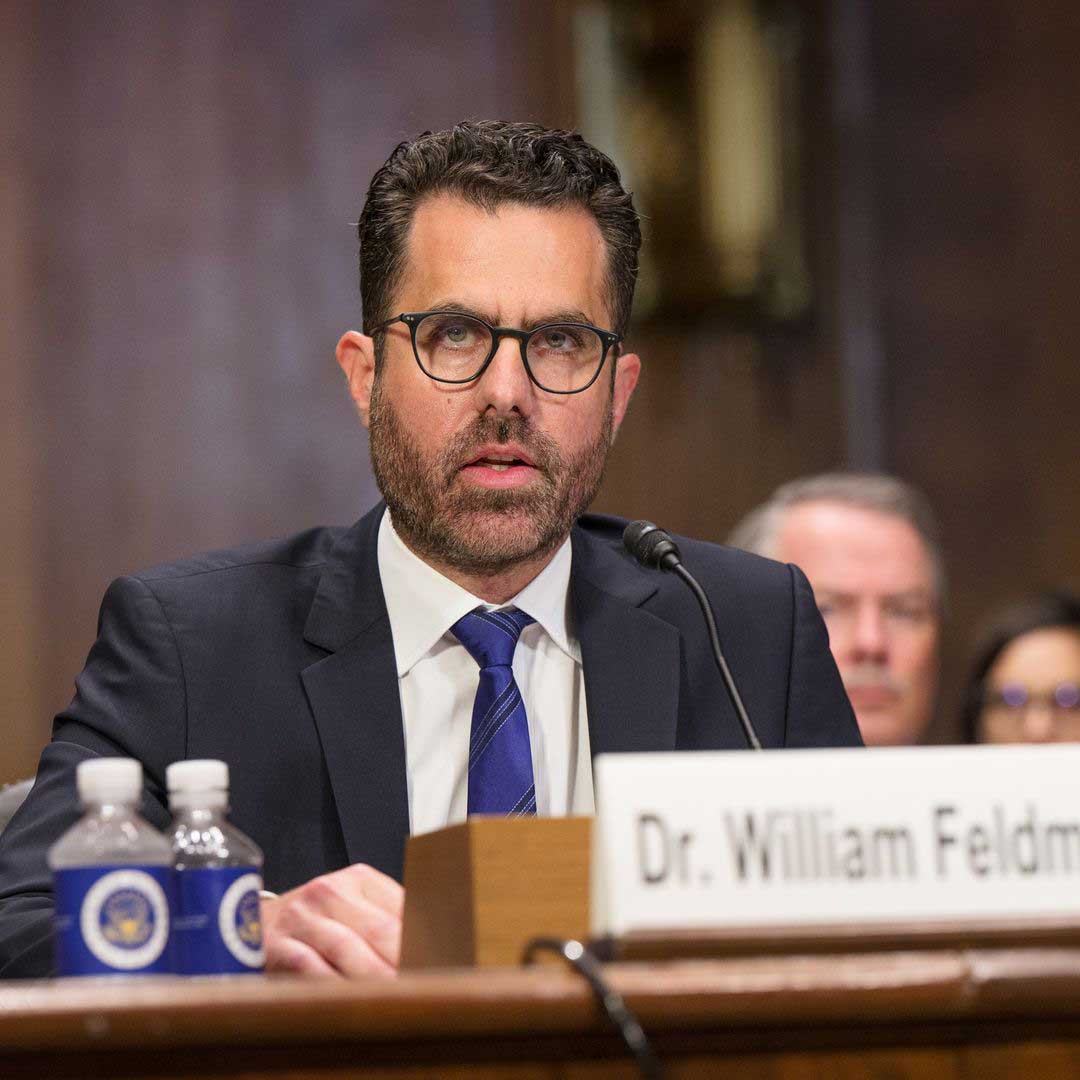 Dr. Feldman testifies at a US Senate Judiciary Committee meeting about the major issue of high drug costs and ways to fix the system.