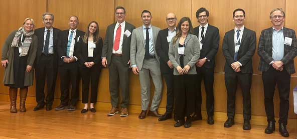 Dr. Hena at a CME symposium put on by the sarcoidosis work group. 