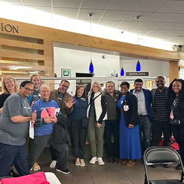 CHEST staff and volunteers