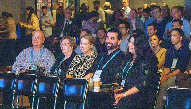 an image of attendees during CHEST After Hours