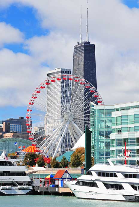a view of Chicago